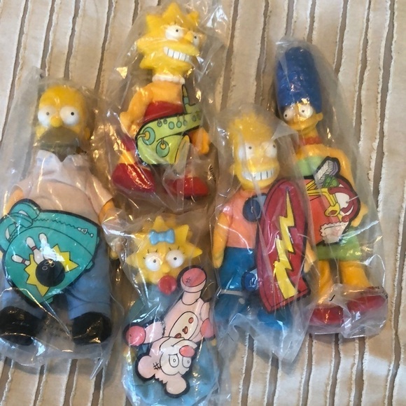 The Simpsons Burger King collectibles - Picture 1 of 4